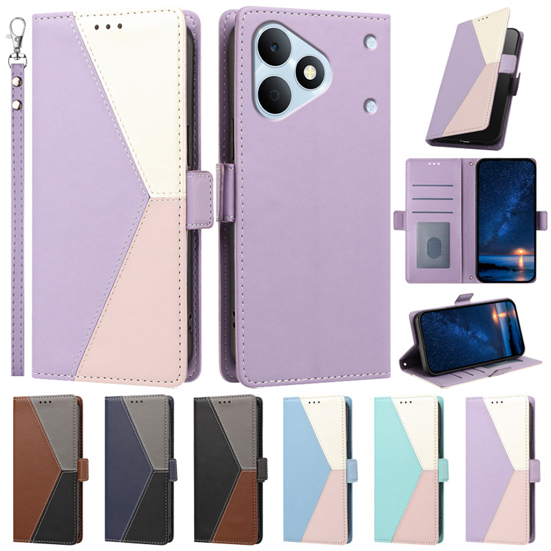 Realme Note 50 - Etui magnetyczne skórzane do Realme Note