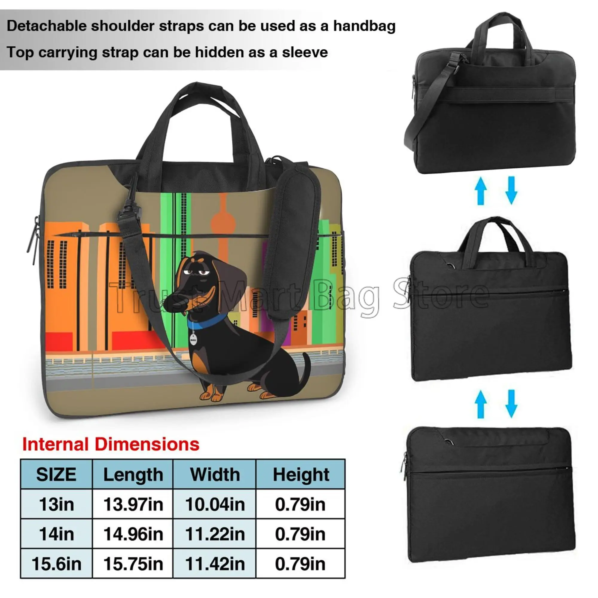 Urocze nadruk jamnika etui na  – Tablet Accessories Bag recenzja i cena