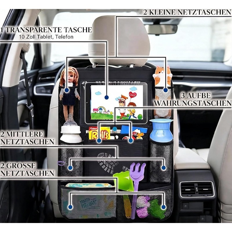 Organizer na tylne siedzenie s – Tablet Accessories Bag recenzja i cena