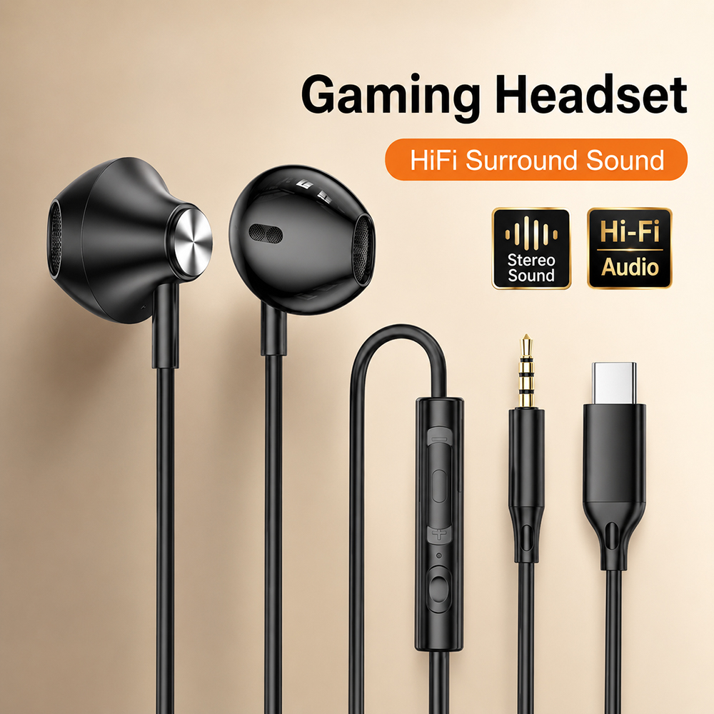 Słuchawki HiFi Surround z mocn – Iphone Tablet Accessories recenzja i cena