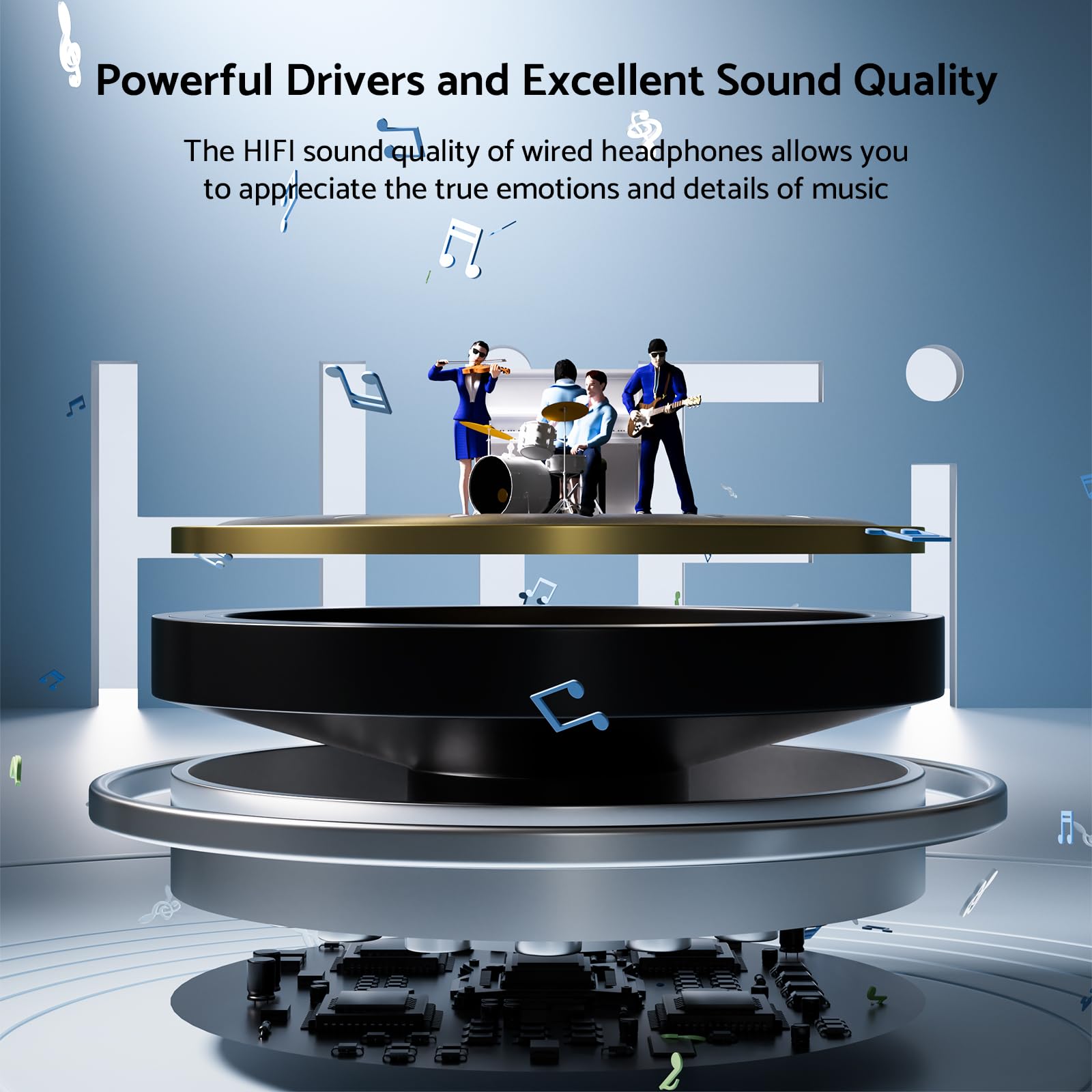 Słuchawki HiFi Surround z mocn – Iphone Tablet Accessories recenzja i cena